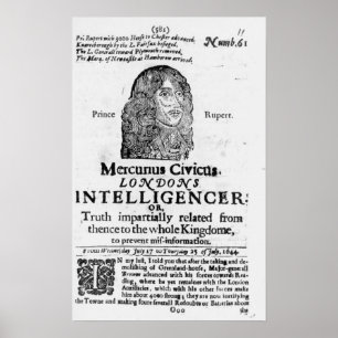 Póster Página delantera de 'Mercurius Civicus
