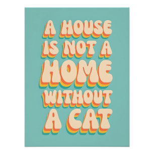 Póster Página inicial del gato