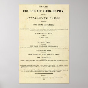 Póster Página Título Curso completo de geografía