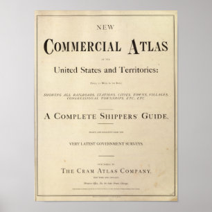 Póster Página Título Nuevo atlas comercial