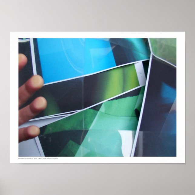 Póster Páginas de proyectos de Les Non-Dessins du Jour 20 (Frente)