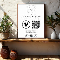 Pago de código QR - Logotipo de escaneo para pagar