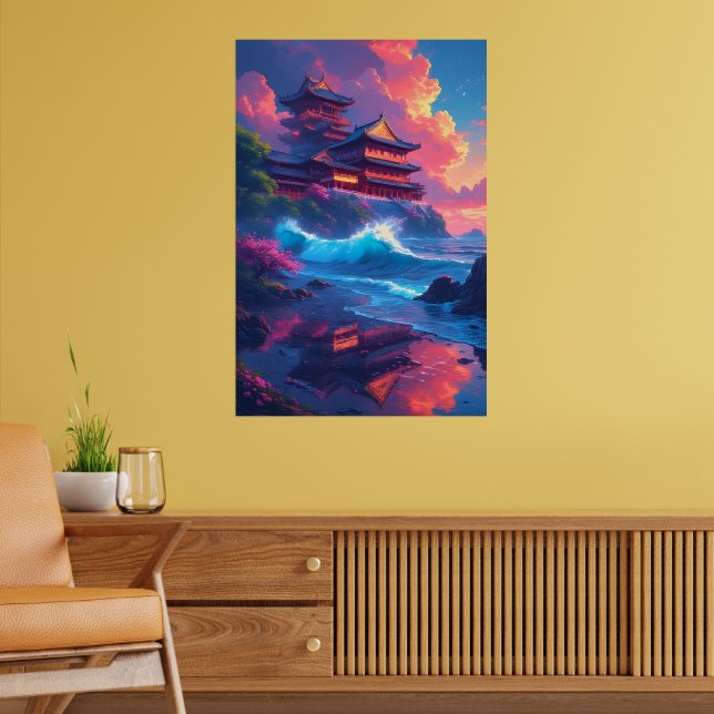 Póster Pagoda Dreamwave junto al mar (Salón 2)