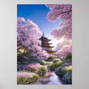 Póster Pagoda en Bloom