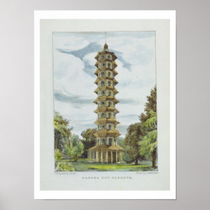 Póster Pagoda, Kew Gardens, plato 9 de 'Kew Gardens: A