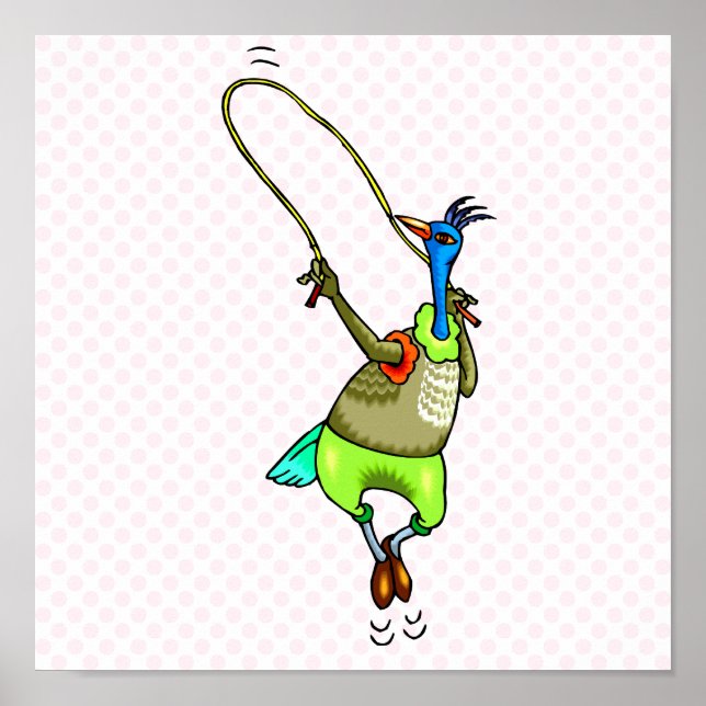 Póster Paige Peacock (Frente)