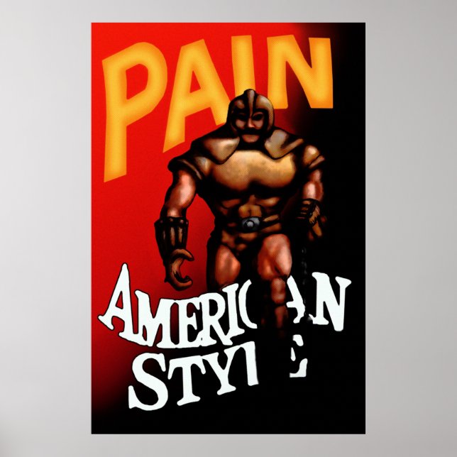 Póster Pain American Style ICS (Frente)