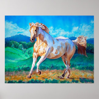 Póster Paint en ejecución