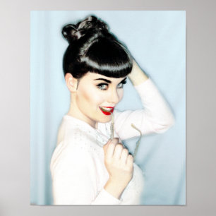 Póster Painted Pinup