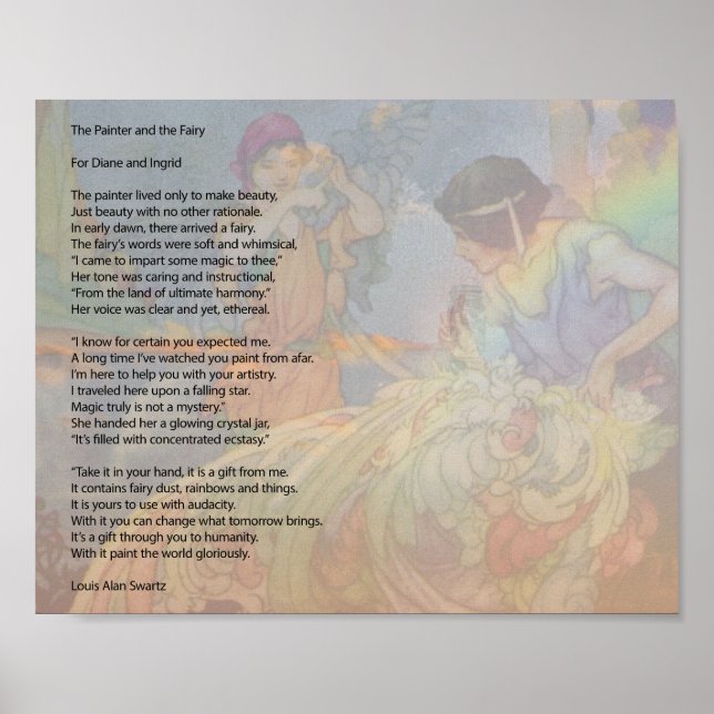 Póster Painter and the Fairy (Frente)