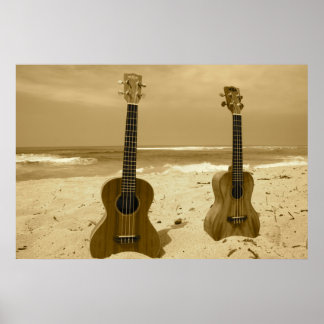 Póster Pair o' Ukes