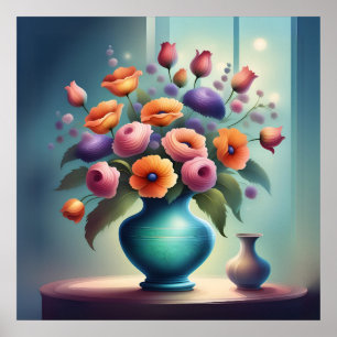 Póster Pairing Floral Dreamy