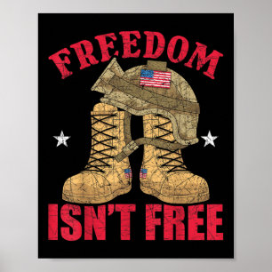 Póster País de la familia Dios Soldado norteamericano Ban