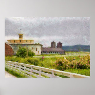 Póster País - La agricultura es un trabajo duro