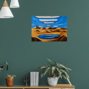 Póster País perdido, Colinas de arena petrificada, México