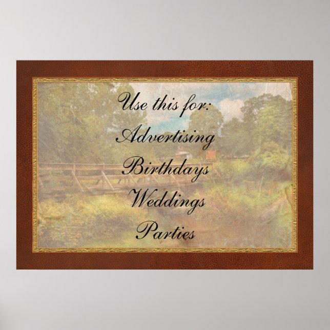 Póster País - Vida en el campo (Frente)