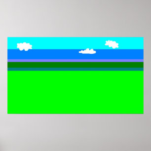 Póster paisaje