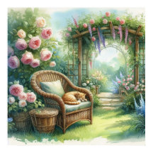 Paisaje 1 de la retirada de los jardines