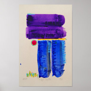 Póster Paisaje abstracto