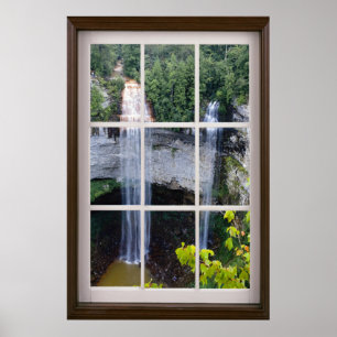 Póster Paisaje acuático