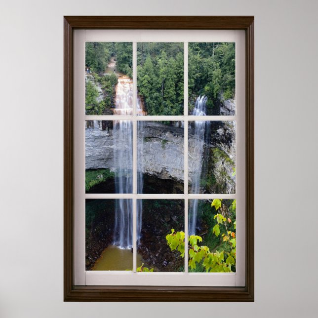 Póster Paisaje acuático (Frente)