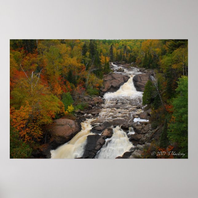 Póster Paisaje acuático de Minnesota (Frente)