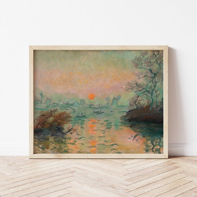 Póster Paisaje al atardecer | Tadeusz Makowski (Subido por el creador)