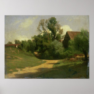 Póster Paisaje cerca de Oberaudorf