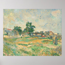 Póster Paisaje cerca de París - Paul Cézanne Bella Artes