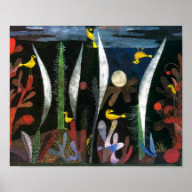 Paisaje con aves amarillas | Paul Klee |