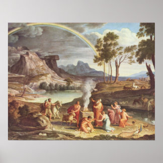 Póster Paisaje con la oferta de Noah