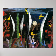Paisaje con pájaros amarillos | Paul Klee |