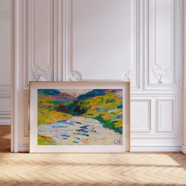 Póster Paisaje con un río | Curt Herrmann (Subido por el creador)