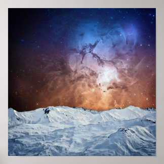 Póster Paisaje Cósmico
