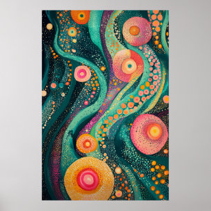 Póster Paisaje Cosmico Surrealista de 1811