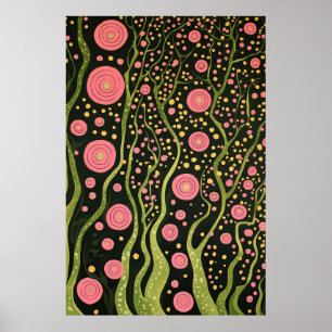 Póster Paisaje Cosmico Surrealista de 1819