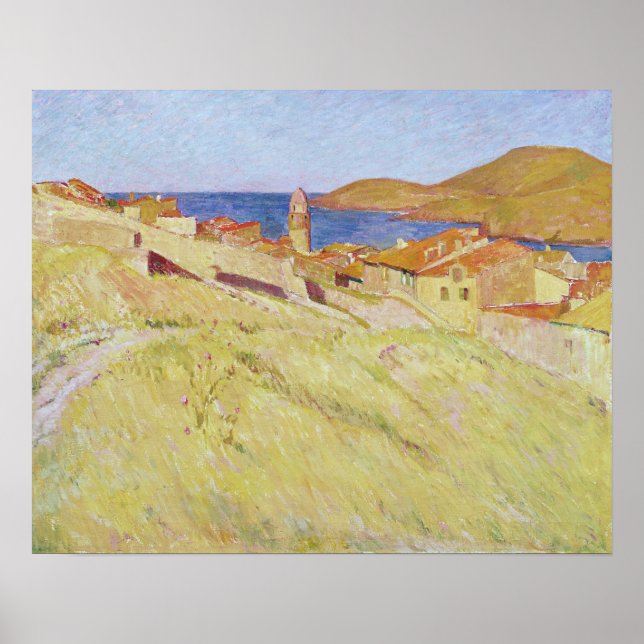Póster Paisaje de Collioure (Frente)