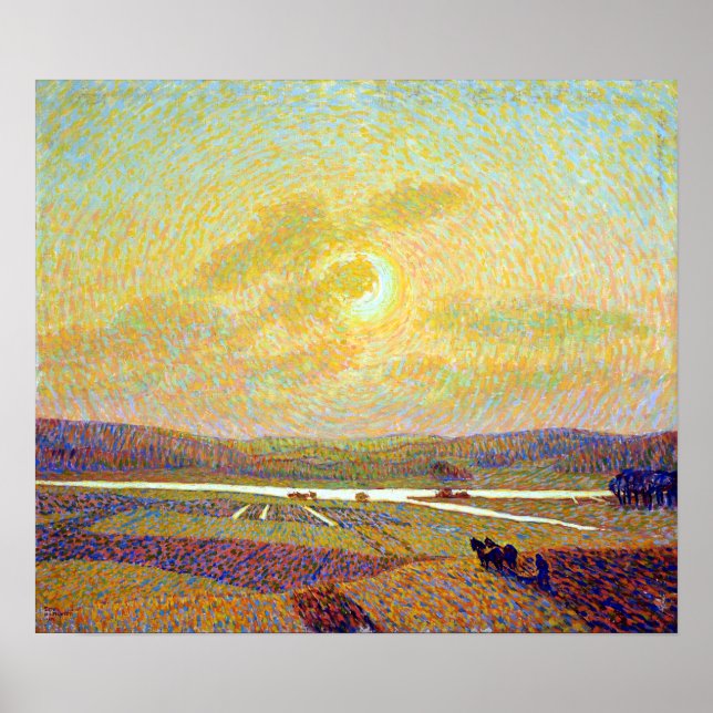 Póster Paisaje de Ester Almqvist (Frente)