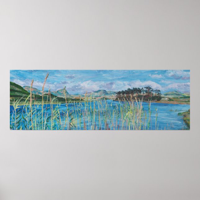 Póster Paisaje de Galway (Frente)