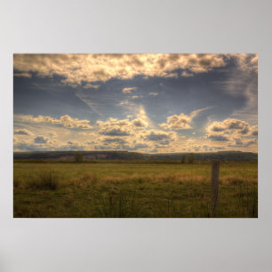 Póster Paisaje de HDR