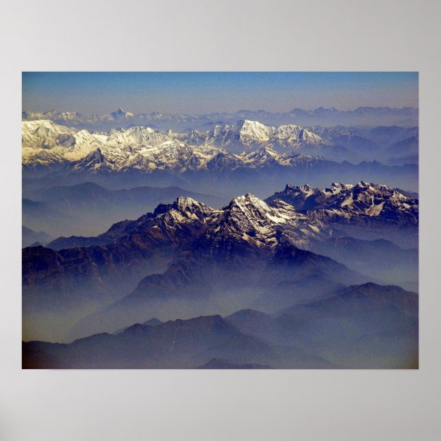 Póster Paisaje de Himalayas (Frente)