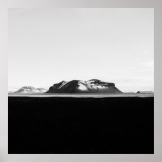 Póster Paisaje de Islandia