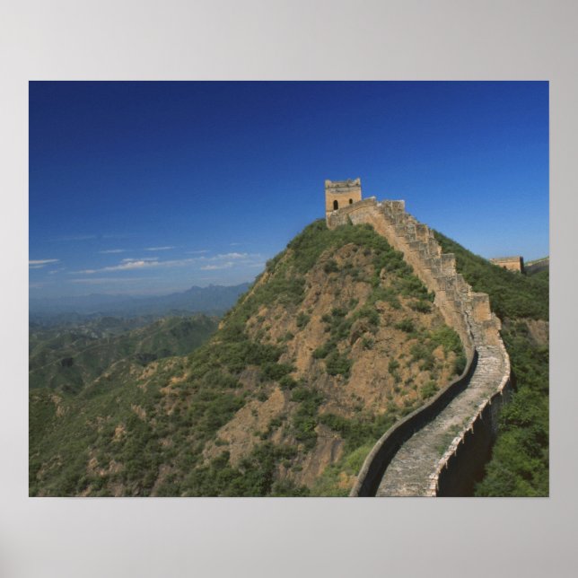 Póster Paisaje de la Gran Muralla, China (Frente)