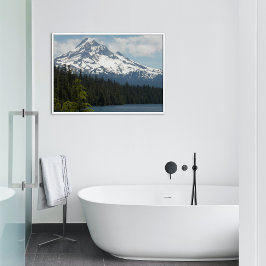 Póster Paisaje de la montaña Mount Hood