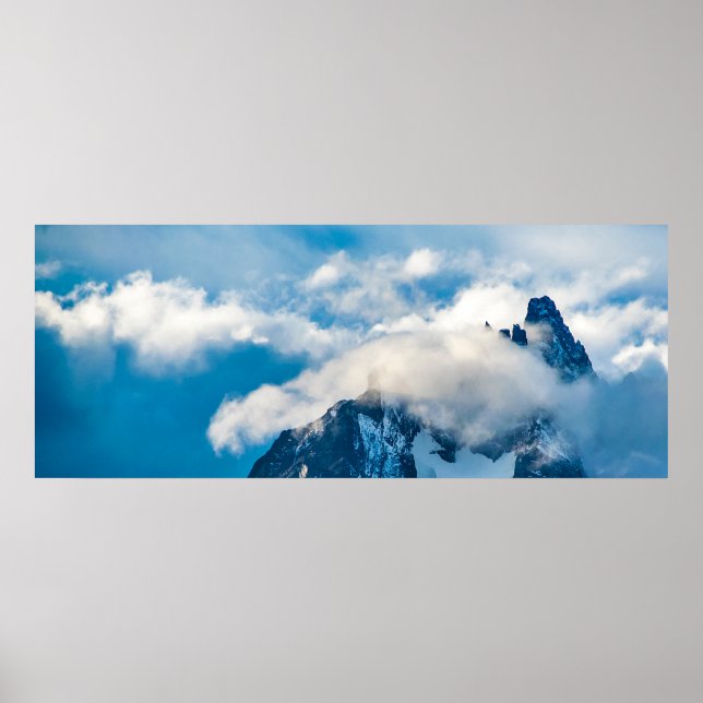 Póster Paisaje de las montañas más al sur de los Andes, u (Frente)