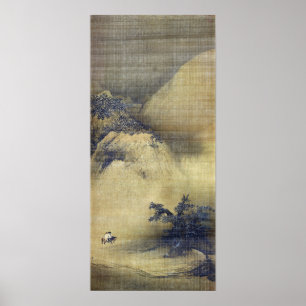Póster Paisaje de Liang Kai Nevado