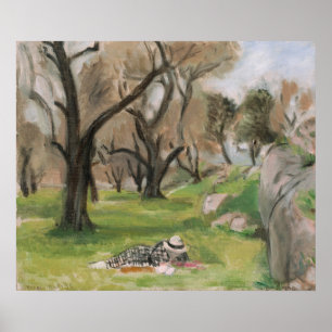 Póster Paisaje de Matisse del Sur
