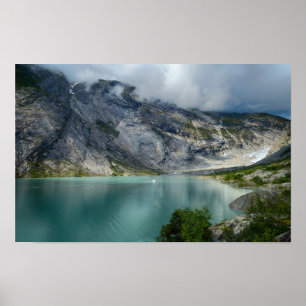 Póster Paisaje de Noruega