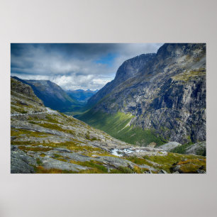 Póster Paisaje de Noruega