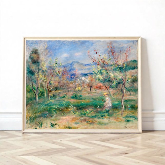 Póster Paisaje de Pierre-Auguste Renoir (Subido por el creador)